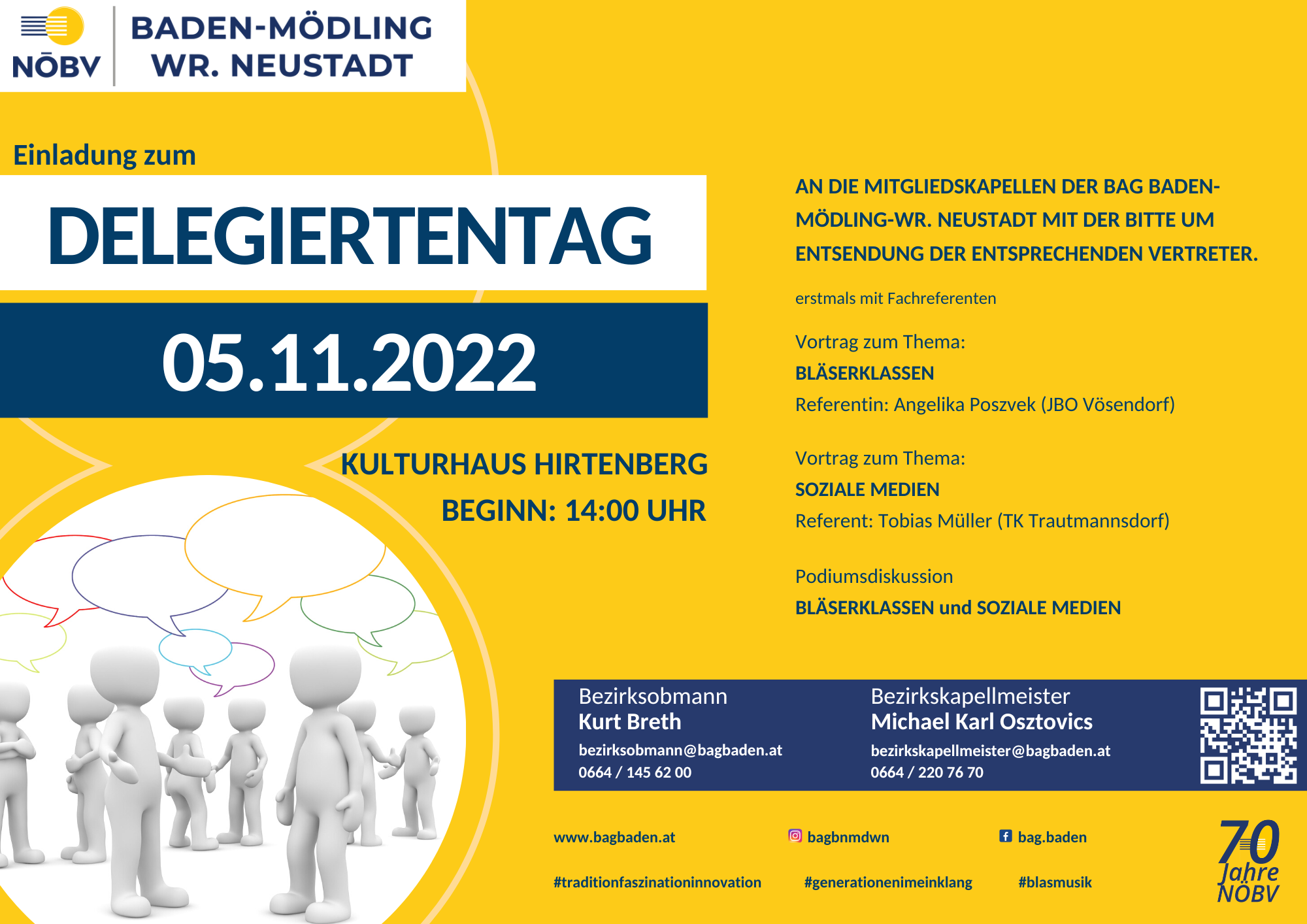 Delegiertentag BAG Baden 2022