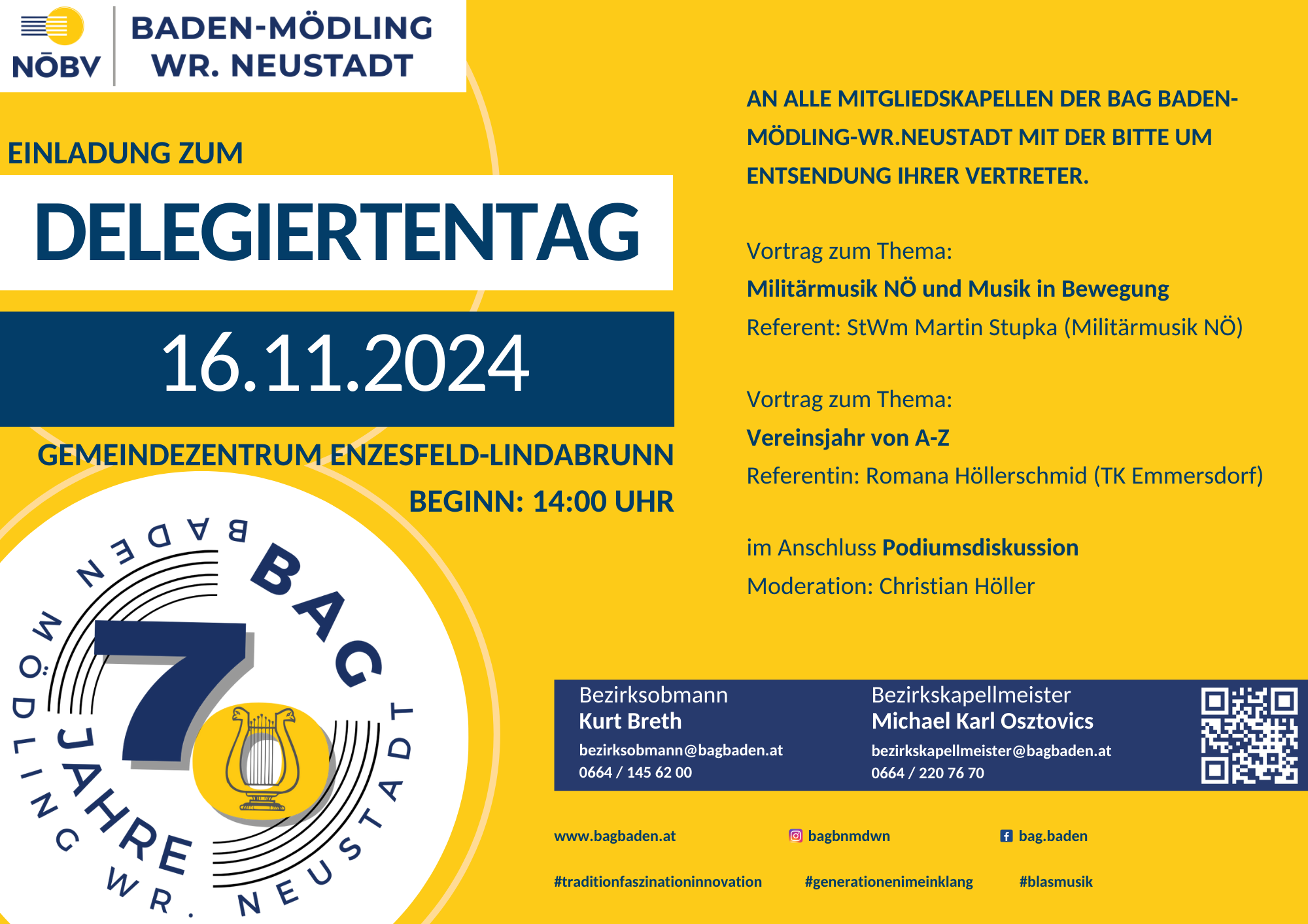 Delegiertentag BAG Baden 2022
